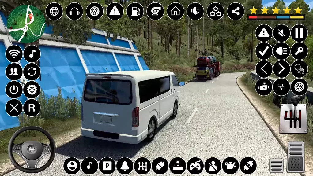 Van Simulator Dubai Car Games应用截图第1张