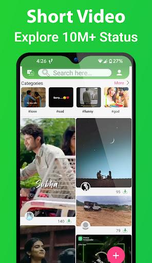 Status Download - Video Saver Tangkapan skrin 3