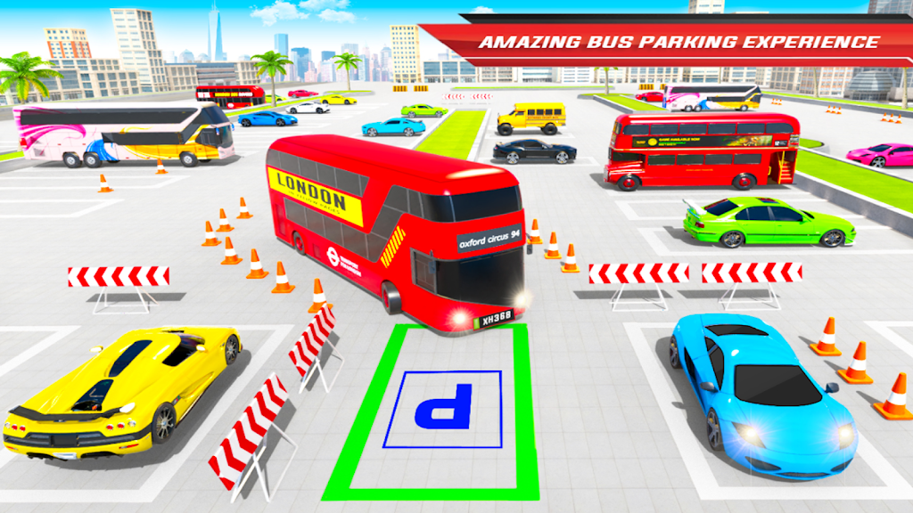 City Coach Bus Driving Sim 3D スクリーンショット 2