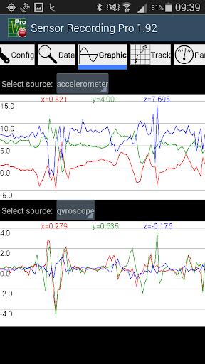 Sensor Recording Lite Captura de pantalla 3