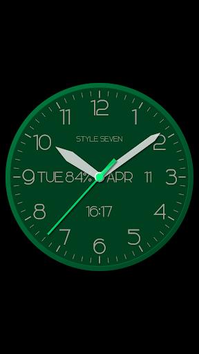 Modern Analog Clock-7 Captura de pantalla 2