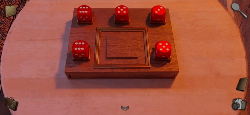 Some dice on a table