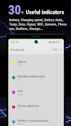 PowerLine: status bar meters Schermafbeelding 1