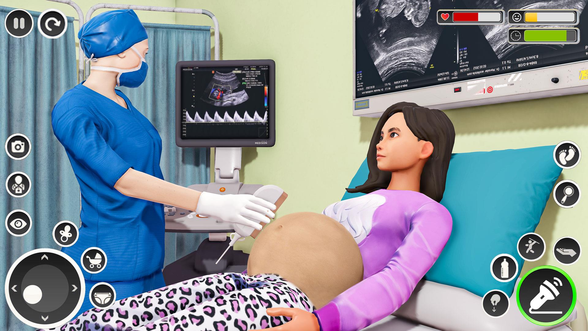 Schermata Pregnant Mom Simulator Games 1