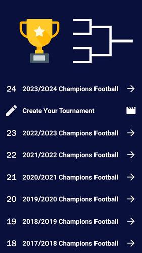 Champions Football Calculator Schermafbeelding 0