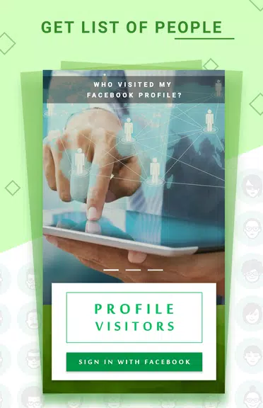 Profile Visitors For Facebook Zrzut ekranu 3