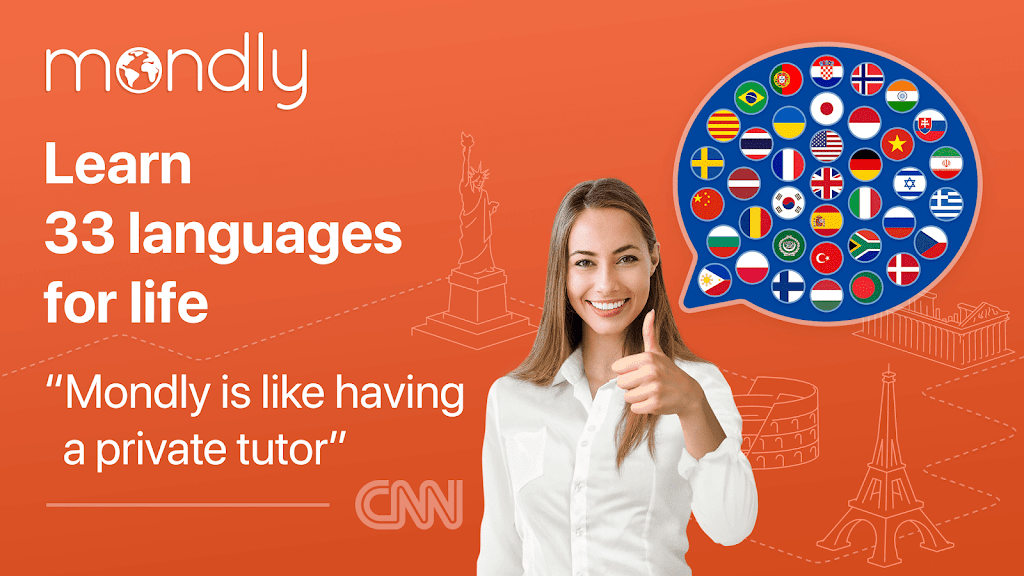 Aprenda idiomas - Mondly Captura de tela 0