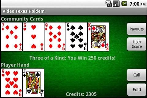 Video Texas Holdem Poker Tangkapan skrin 1