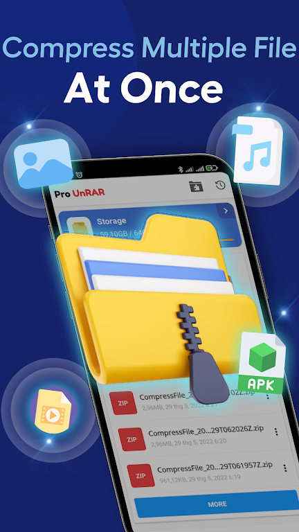 Pro 7-Zip, Unzip Rar Extractor ภาพหน้าจอ 3