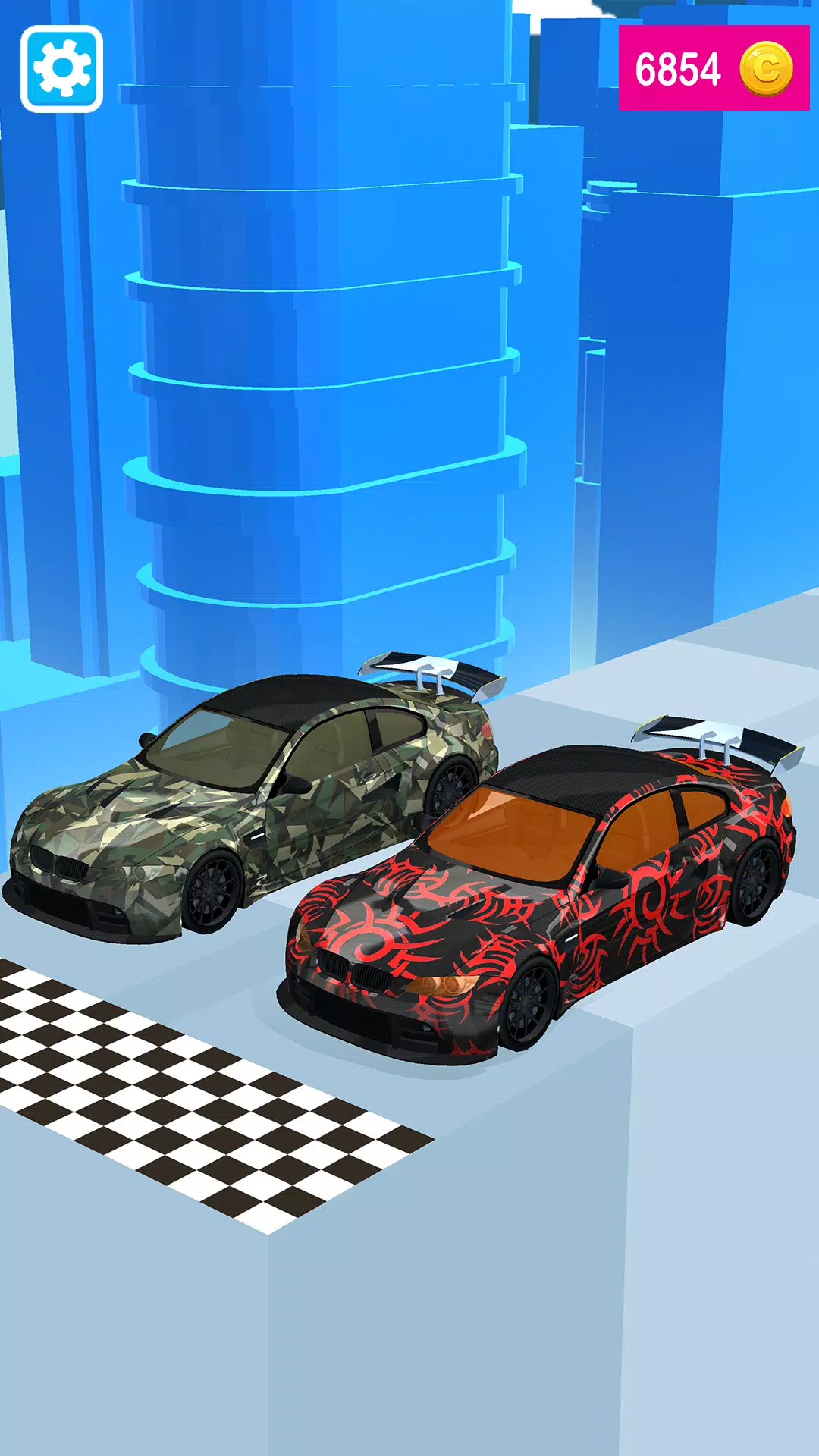 Modified Car Driving: 3DTuning Tangkapan skrin 1