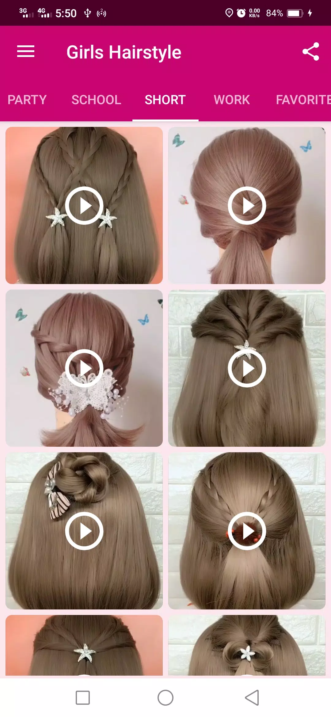 Girls Hairstyle Screenshot 3