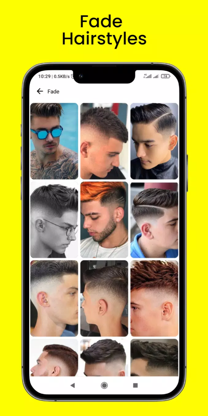 Mens Latest Hairstyles 2023 Скриншот 0