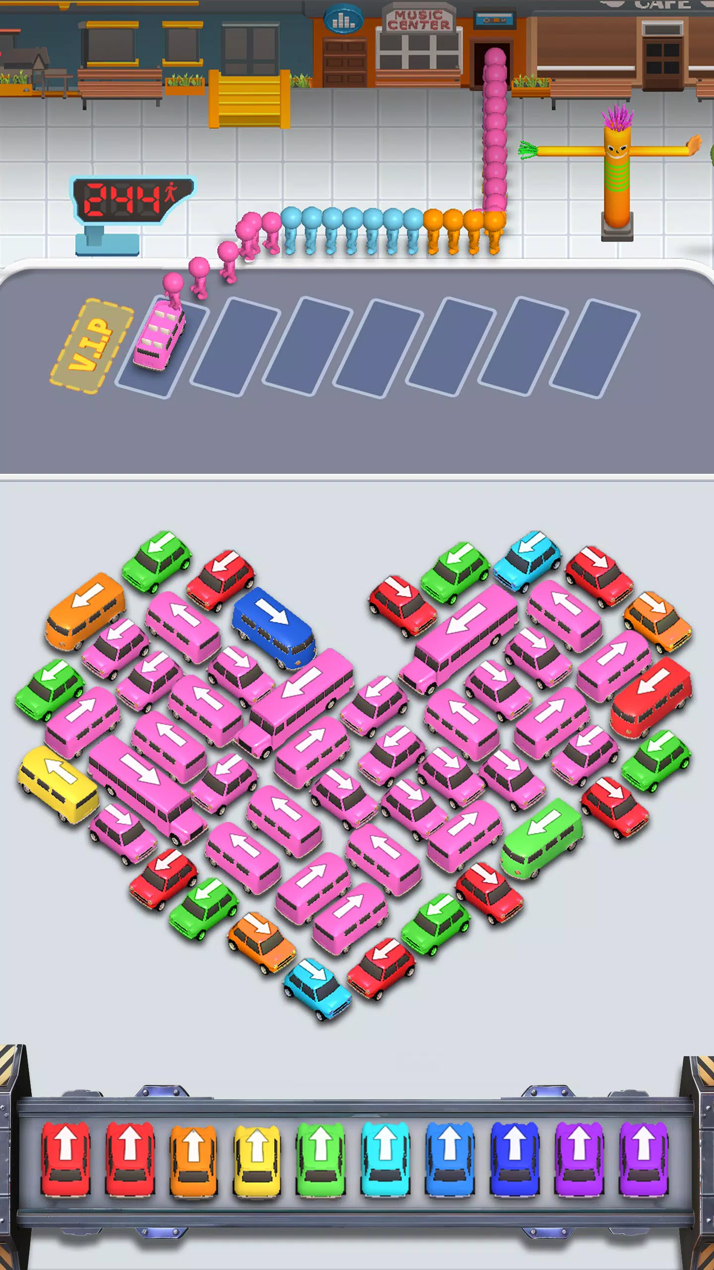 Bus Puzzle Tangkapan skrin 1