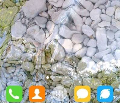 Water Garden Live Wallpaper Schermafbeelding 1