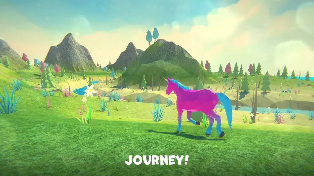 Unicorn Family Simulator ဖန်သားပြင်ဓာတ်ပုံ 1