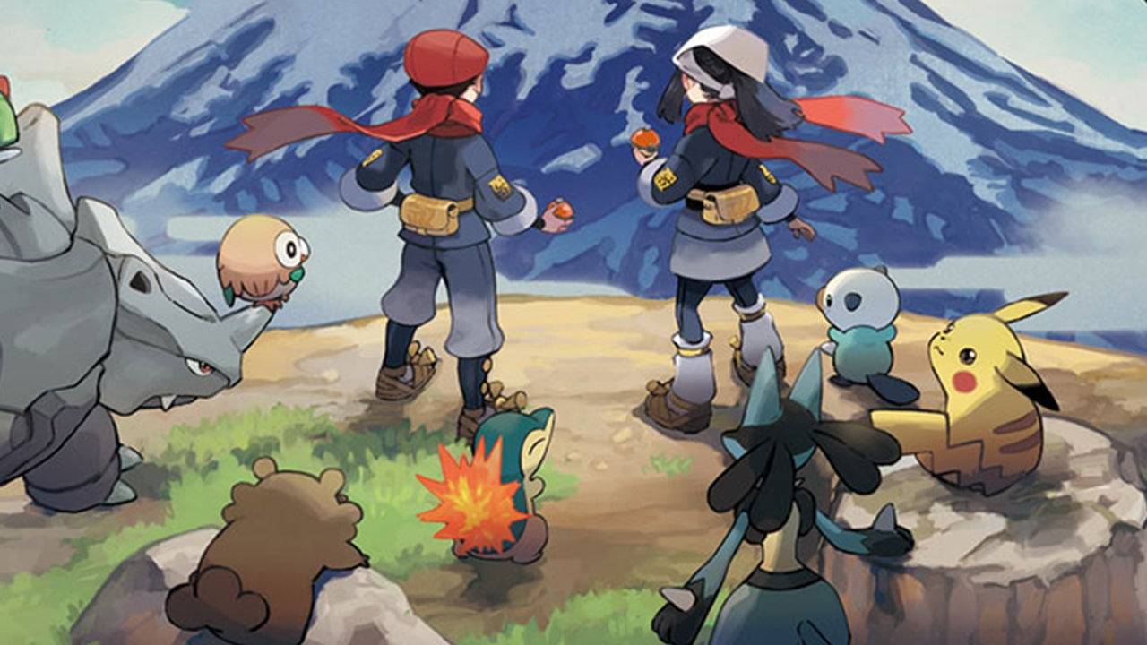 Jetzt draußen Pokemon Legends: Arceus für Switch