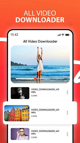 Video Downloder App 2023 Captura de pantalla 0