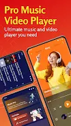 Music Player - Video Player ဖန်သားပြင်ဓာတ်ပုံ 0