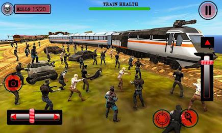 US Army Train Zombie Shooting Tangkapan skrin 2