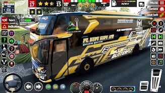 American Bus Game Simulator 3D Capture d'écran 1