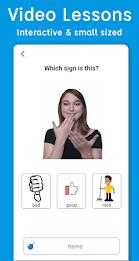 Sign Language ASL Pocket Sign Скриншот 1