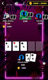 Hoyle Poker: 5 Card Online Capture d'écran 2