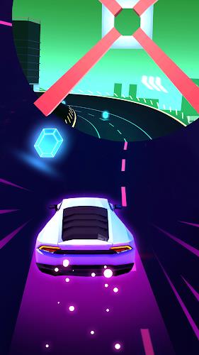 Neon Racing - Beat Racing Captura de tela 3