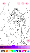 Girls Princess Coloring Book 스크린샷 3