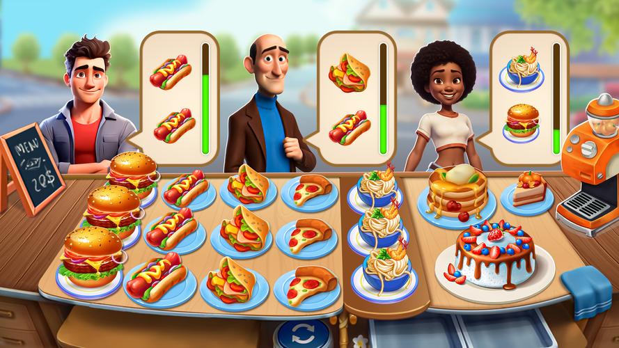 Cooking Day Master Chef Games Captura de pantalla 1