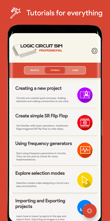 Logic Circuit Simulator Pro Mod স্ক্রিনশট 3