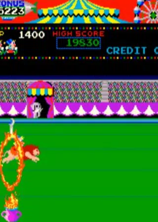 circus game retro Ekran Görüntüsü 0