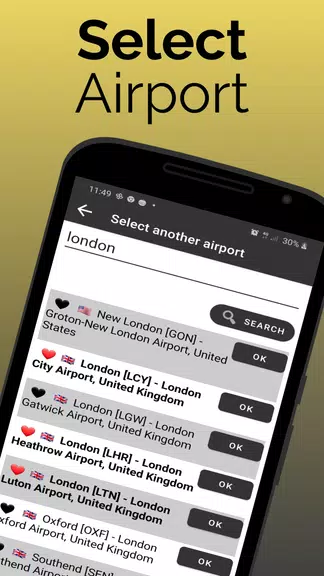 Paris Orly Airport Flight Info स्क्रीनशॉट 2