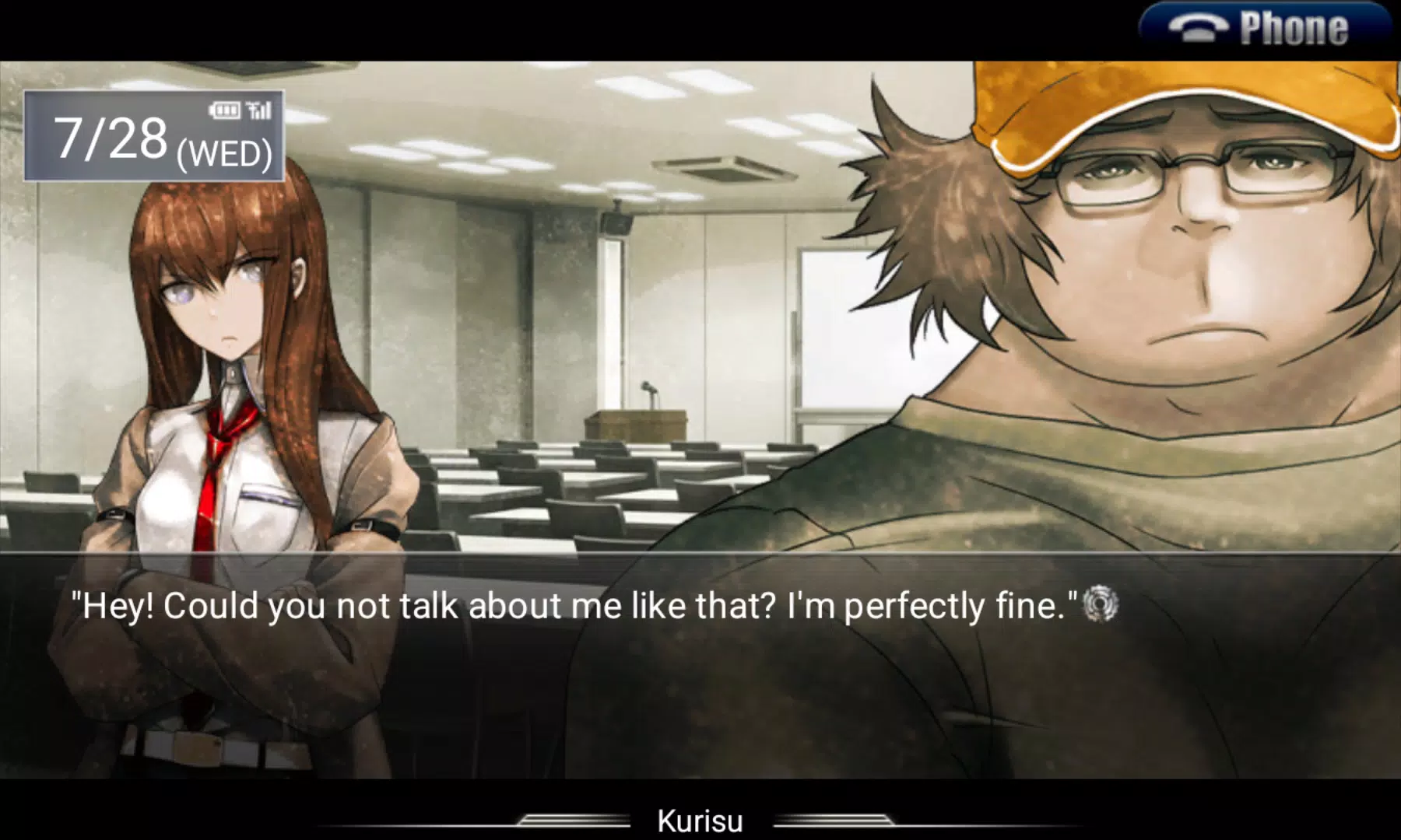 STEINS;GATE Tangkapan skrin 2