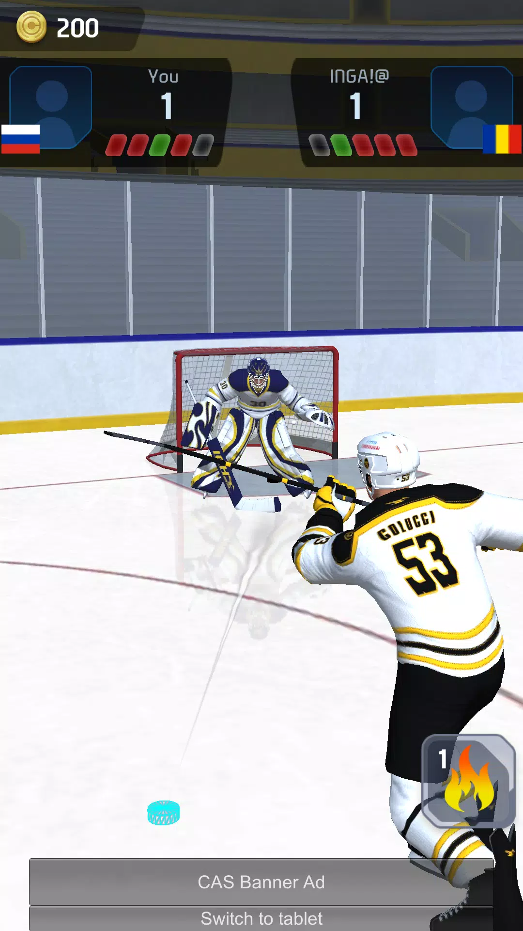 Hockey Game Stars 3D應用截圖第3張