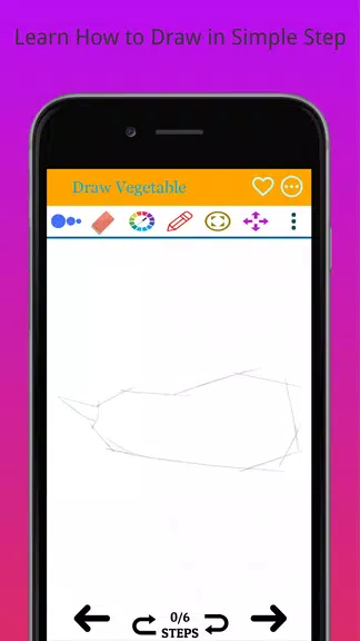 How to Draw Real Vegetables Zrzut ekranu 0