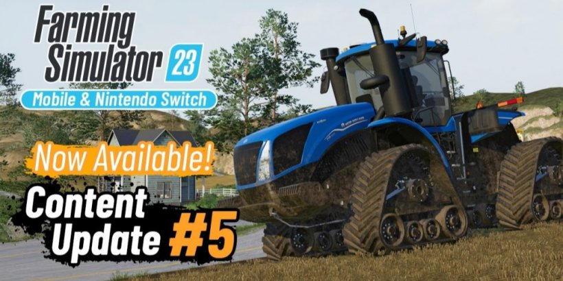 Farming Simulator 23 發布了新的更新，其中包含four 新的農業機器