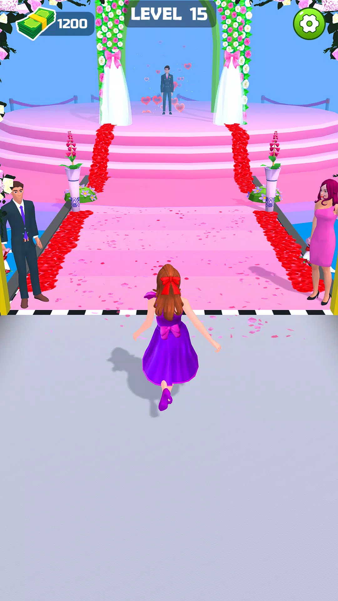 Build a Fashion Queen Run Game Tangkapan skrin 2