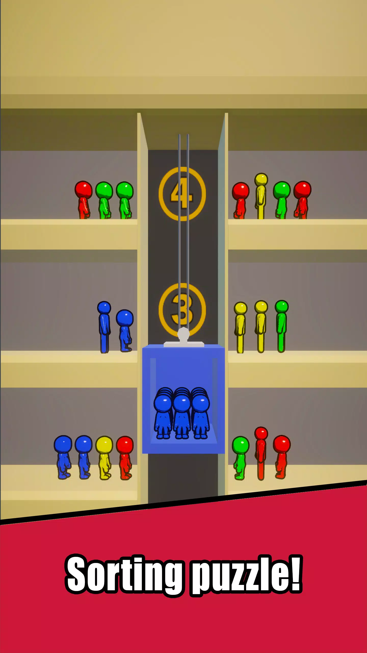 Lift Traffic: elevator game Captura de tela 0