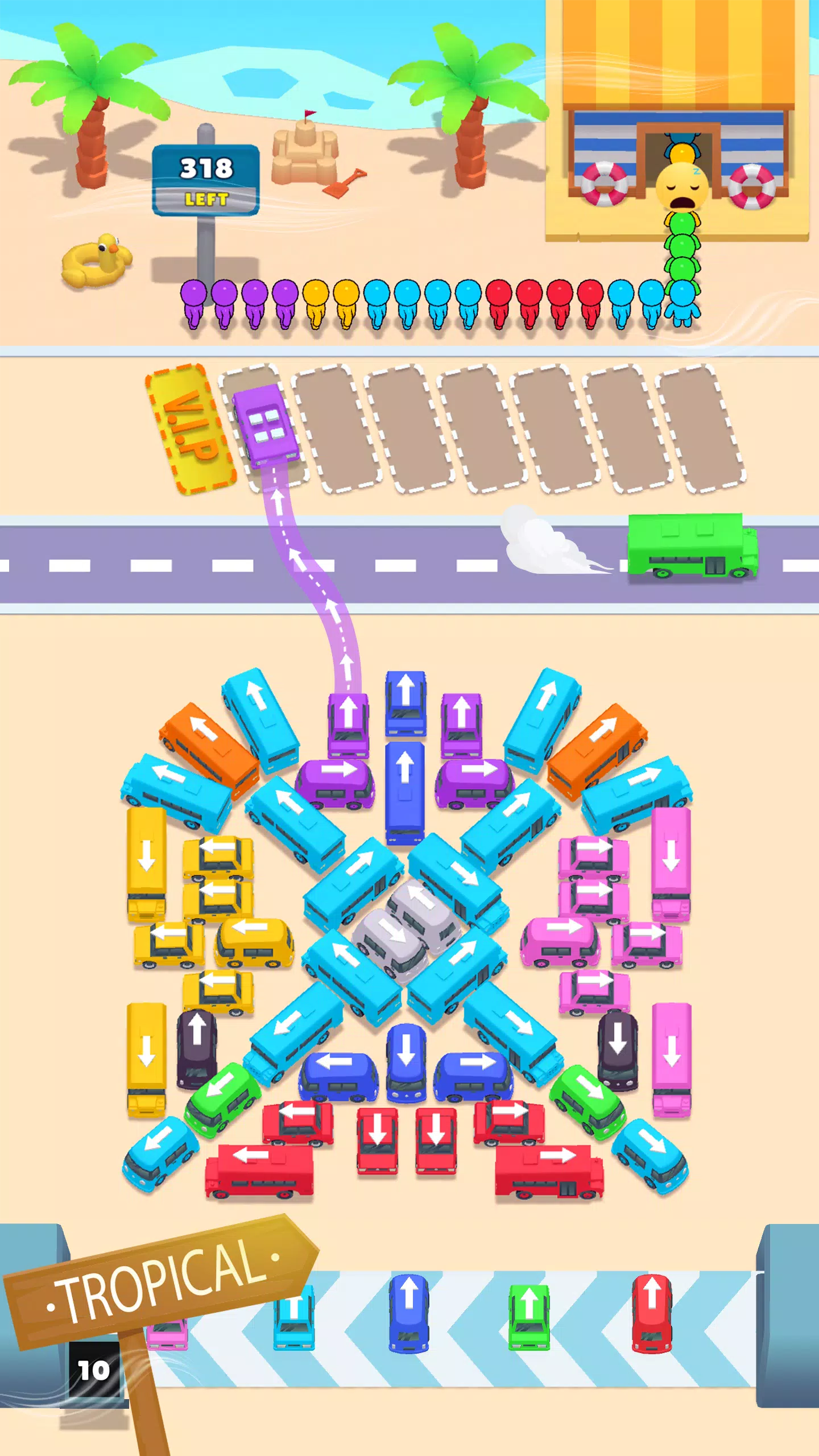 Bus Match Puzzle: Bus Shuffle應用截圖第3張