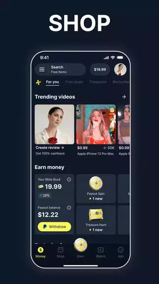 Blidz - Shop Deals, Earn Money 스크린샷 3