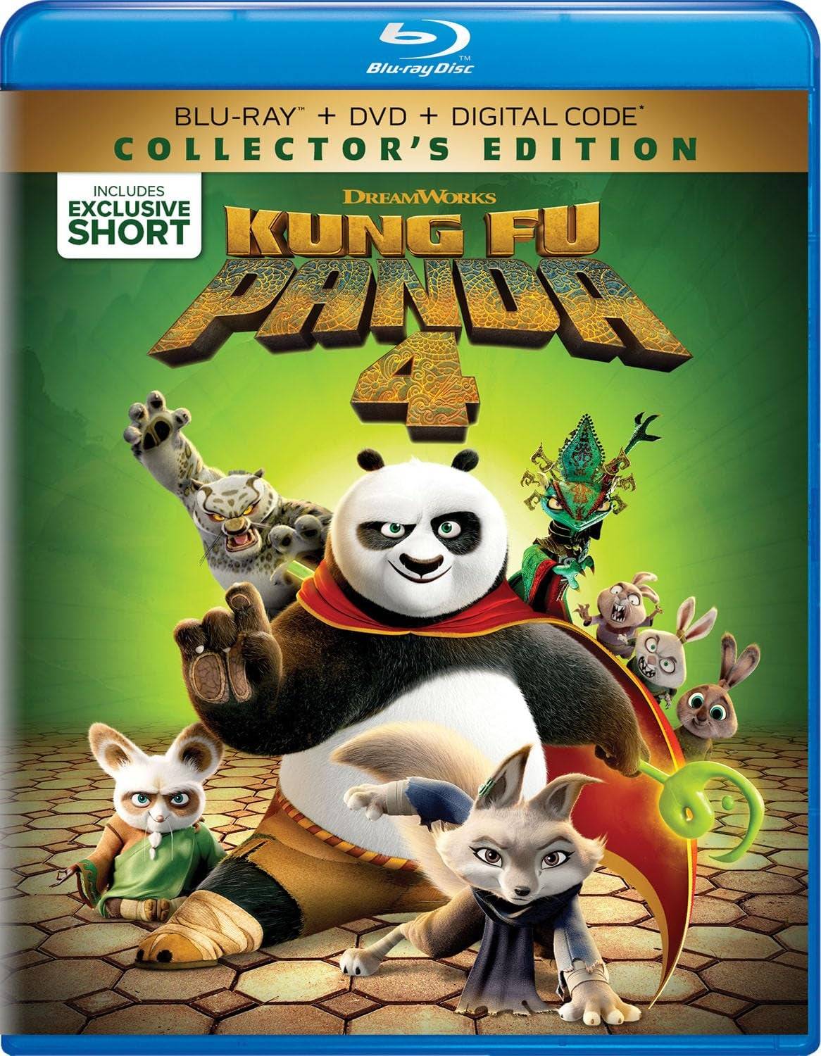 Kung Fu Panda 4 - စုဆောင်းသူ၏ထုတ်ဝေ [Blu-ray + digital]