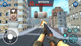 Toilet FPS Shooting: Skibd War ဖန်သားပြင်ဓာတ်ပုံ 3