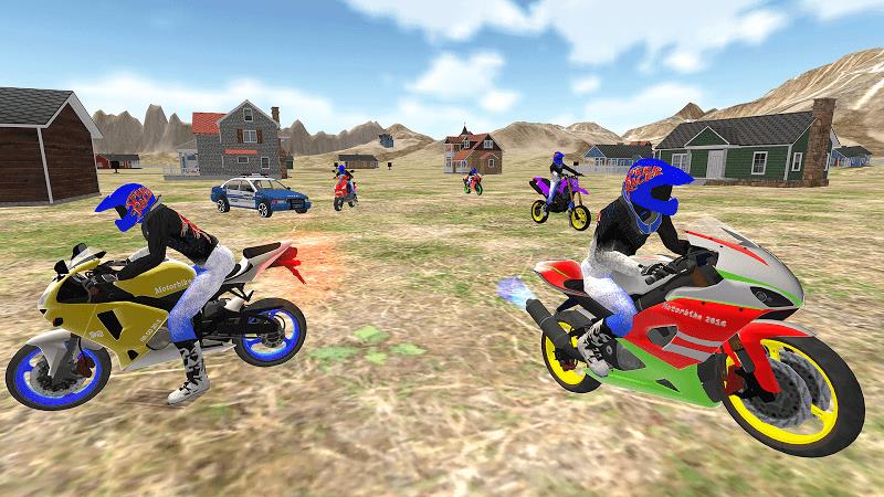 Real Moto Bike Racing Game Captura de pantalla 3