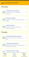 Consultas Ecuador Capture d'écran 1