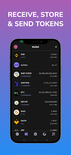 WalletSwap Crypto Wallet Ảnh chụp màn hình 2