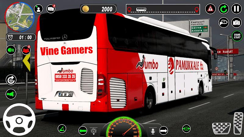 Bus Simulator: City Bus Games Capture d'écran 1