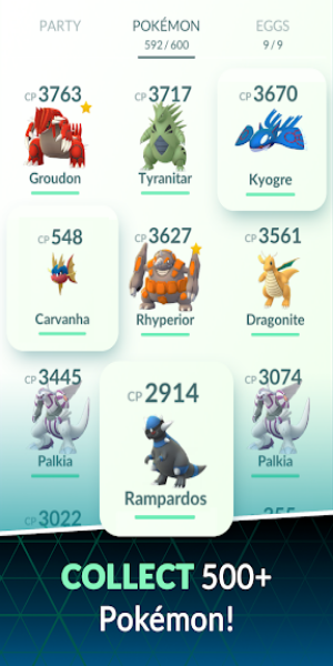 Schermata Pokémon Go Mod 2