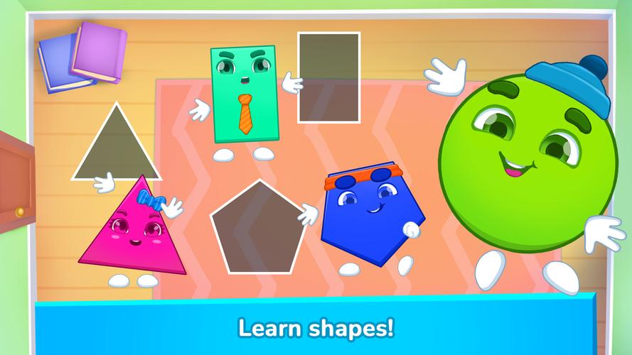 Learning shapes & colors games Скриншот 3