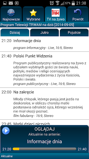 TV Trwam i Radio Maryja Polska स्क्रीनशॉट 2
