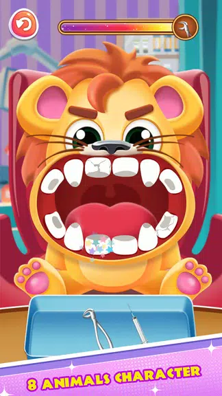 Doctor Dentist Game Tangkapan skrin 2